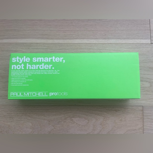 NEW PAUL MITCHELL PROTOOLS EXPRESS ION SMOOTH+XL CERAMIC FLAT IRON 1.5" - Picture 2 of 5